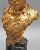 Бюст-автопортрет французского скульптора Жана Вершнейдера, бронза, Франция, 1926 г.