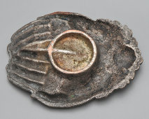 Пресс для бумаги (пресс-папье), настольный аксессуар, лоток «Руки молящегося», бронза, Европа, 1-я пол. 20 в.