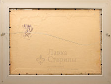  Картина «Городская церковь», холст, масло, СССР, 1980-е гг.