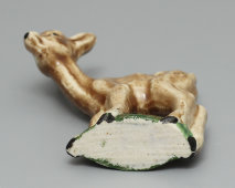 Статуэтка-миниатюра «Олененок», Гжельская артель «Художественная керамика»