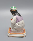 Статуэтка «Маленькая хозяйка» (Узбечка с чайником), скульптор Богданова О. М., ДЗ Дулево, 1954 г.