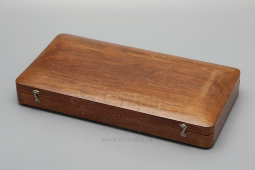 Набор инструментов для черчения, готовальня «Präcision» (Точность) в деревянном футляре, фирма Е. O. Richter&Co, Берлин, 1920-30 гг.
