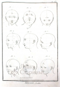 Гравюра «Рисование головы»