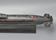 Модель атомной подводной лодки проекта 667 БДРМ «Дельфин», дерево, металл, СССР, 1980-е