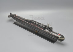 Модель атомной подводной лодки проекта 667 БДРМ «Дельфин», дерево, металл, СССР, 1980-е