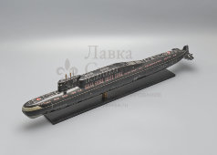 Модель атомной подводной лодки проекта 667 БДРМ «Дельфин», дерево, металл, СССР, 1980-е