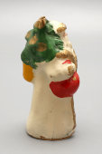 Новогодняя, елочная игрушка «Дед Мороз», папье-маше, СССР, сер. 20 в.