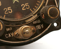 Авиационный измерительный прибор из советского самолета, СССР, 1960-70 гг.
