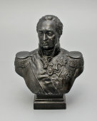 Бюст «М. И. Кутузов», скульптор Биткин К. В., силумин, СССР, 1958 г.