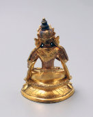 Старинная бронзовая статуэтка «Будда»