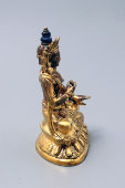 Старинная бронзовая статуэтка «Будда»