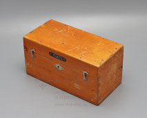 Старинный оптико-механический прибор HVA XVI 9-1 для геодезических или маркшейдерских работ, компания Max Hildebrand, Фрайберг, Германия, н. 20 в.