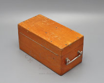 Старинный оптико-механический прибор HVA XVI 9-1 для геодезических или маркшейдерских работ, компания Max Hildebrand, Фрайберг, Германия, н. 20 в.