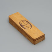 Винтажный винный термометр «Винная бочка» в коробке, Франция, 1970-е 