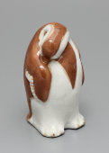 Статуэтка «Пингвин», керамика Гжели, 1950-60 гг.