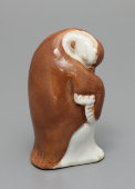 Статуэтка «Пингвин», керамика Гжели, 1950-60 гг.