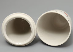 Фарфоровая чайница «Матрешка», Южноуральский фарфоровый завод (?), 1970-е