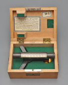 Старинный прибор нивелир-угломер, уклономер, компания Th. Rosenberg, Inh. W. Lummert, Берлин, Германия, 1-я пол. 20 в.