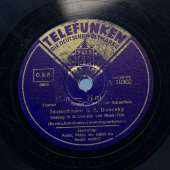 Немецкий фокстрот «Peter, Peter, wo warst du heute Nacht» и «Hm... — Hm...», Telefunken, Германия, 1940-е