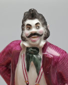 Статуэтка «Ноздрёв» из серии «Гоголевские персонажи» по произведению Н. В. Гоголя «Мертвые души», скульптор Воробьев Б. Я., ЛФЗ