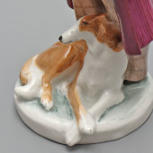 Статуэтка «Ноздрёв» из серии «Гоголевские персонажи» по произведению Н. В. Гоголя «Мертвые души», скульптор Воробьев Б. Я., ЛФЗ