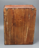Шкафчик с изображением ветвей граната, по эскизам Е. Д. Поленовой, Абрамцево, к. 19, н. 20 вв.