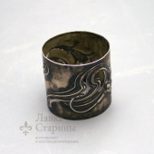 Парные кольца для салфеток «Модерн»,  Россия, 1883 г., серебро 84 пробы