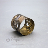 Парные кольца для салфеток «Модерн»,  Россия, 1883 г., серебро 84 пробы