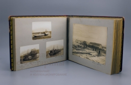 Альбом с фото «Работы по постройке моста через р. Вислу»