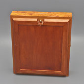 Антикварная икона «Господь Вседержитель» в окладе, Москва, 1883 г.