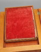 Антикварная икона «Господь Вседержитель» в окладе, Москва, 1883 г.