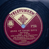 Фокстроты «Some of these days» и «Everybody sing», Telefunken, Германия, 1930-е