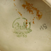 Винтажная настенная мыльница «Утята», скульптор Гуревич Е. М.​, фаянс, ЗиК Конаково, 1955 г.