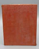 Старинная деревянная икона в киоте «Святая княгиня Ольга и Николай Чудотворец», Россия, нач. 20 в.