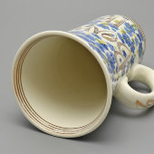 Винтажная юбилейная кружка «30 лет Великой Победе», художник Коковихин Н. А., фаянс ЗиК Конаково, 1975 г.