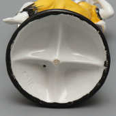 Статуэтка в стиле ар-деко «Танцовщица с фатой», фарфор, фабрика Galluba&Hofmann, Германия, 1920-е