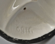 Статуэтка в стиле ар-деко «Танцовщица с фатой», фарфор, фабрика Galluba&Hofmann, Германия, 1920-е