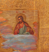 Антикварная деревянная икона «Святая мученица Александра», Россия, 19 в.