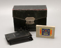 Советский пластиночный пластмассовый фотоаппарат «Турист», объектив Индустар 7, затвор ГОМЗ