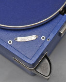 Отечественный патефон-чемоданчик, модель ПТ-3, Ленинградский граммофонный завод, НКМ Главширпотреб, 1938-39 гг.