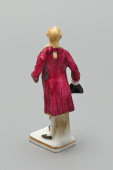 Статуэтка-миниатюра «Галантный кавалер», фарфор, мануфактура Плауэ, Германия, кон. 19 в.