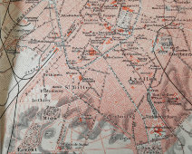 Старинная карта «Брюссель», Большая энциклопедия, масштаб 1:40 000, Санкт-Петербург, 1900-е