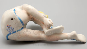 Статуэтка «Перед игрой», скульптор О. Рапай, Полонский ЗХК, Украина, 1950-70 гг.