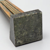 Наградная статуэтка, стела «Политический профиль-99», бронза, камень, Россия, 1999 г.