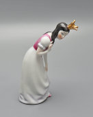 Комплект статуэток «Белоснежка и семь гномов», фарфоровая мануфактура Herend, Венгрия, 1970-80 гг.