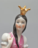 Комплект статуэток «Белоснежка и семь гномов», фарфоровая мануфактура Herend, Венгрия, 1970-80 гг.