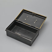 Старинная жестяная копилка «Сундучок», модель № 10016​, компания Chad Valley, Англия, 1940-е