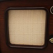 Сетевой ламповый радиоприемник со встроенным FM-модулем «ВЭФ М-697», Рига, кон. 1940-х