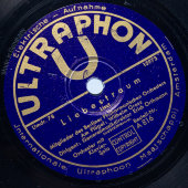 Немецкая пластинка «Prelude» и «Liebesfraum», Ultraphon, 1930-е