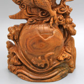 Скульптура «Дракон», дерево, резьба, Вьетнам, 1990-е